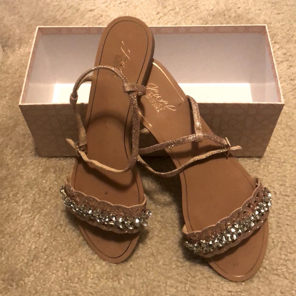 Badgley Mischka Ankle Strap Sandles